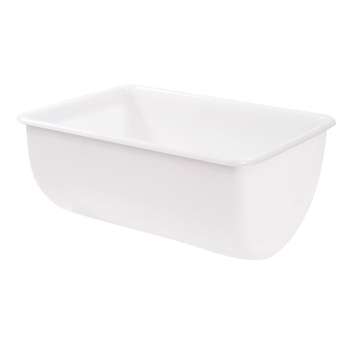 GILAC Bac grand volume semi-cylindrique - 170 L - Blanc G145121