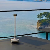 thumbnail of Lumisky RUBY draadloze tafellamp H25CM Staal Wit