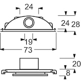 thumbnail of Busch-Jaeger Leitungseinführung 2137/11 W-54 2CKA001761A1513