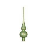 thumbnail of Christbaumspitze Glas 26cm - Grüntee matt