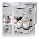 thumbnail of Máquina de café expresso Proficook ES 1209, para até seis estilos diferentes de café, 1,8 litros, 850 W
