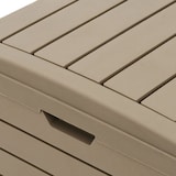 thumbnail of Helloshop26 - Poubelle d'extérieur marron clair 41x41x86 cm polypropylène 02_0006115