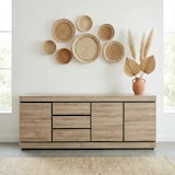 thumbnail of Matelpro - Buffet/bahut contemporain 248 cm coloris chêne Yannick - Moderne & Design -Chêne -  -Types de portes: Battantes