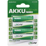 thumbnail of Bateria Recargable Inline Nimh, Mignon (Aa), 2350 Mah, Lista Para Usar Precargada, 4 Piezas