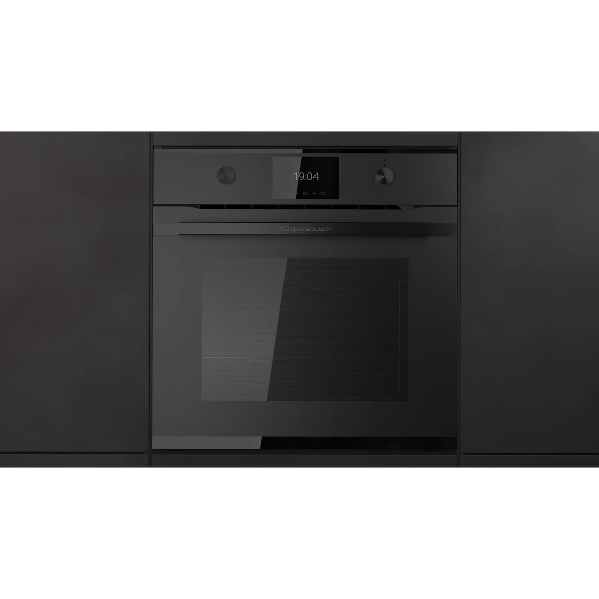 Küppersbusch MattBlack Design Linie Dampfgarer mit ökotherm® und 12 Funktionen BD6340.0KSM6