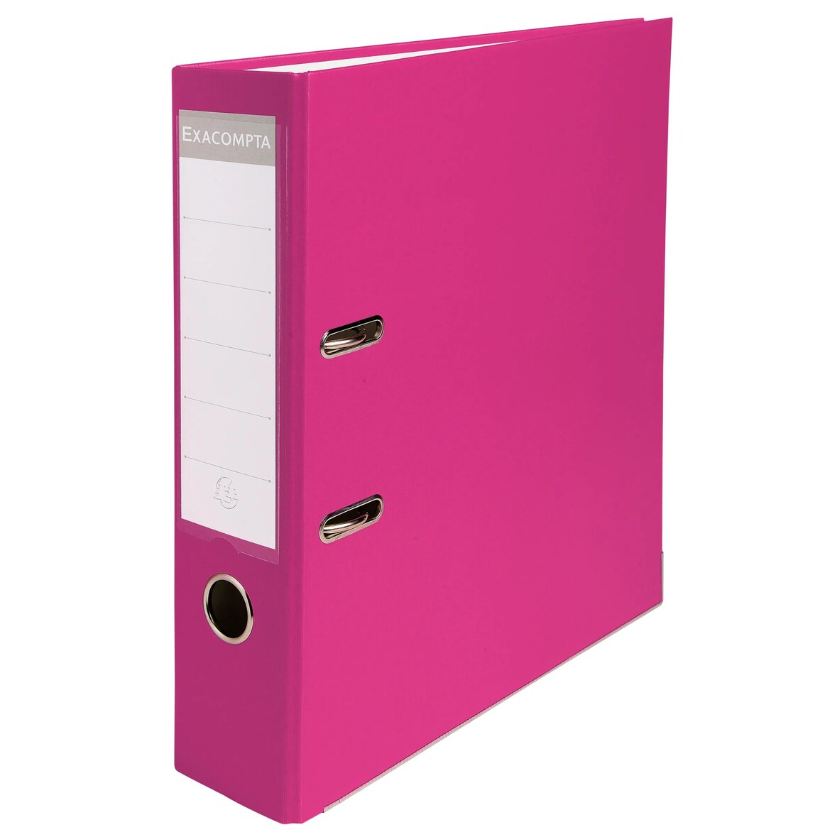 Exacompta - Réf. 918415B - Carton de 20 classeurs à levier A4 - Dos 80mm - Mécanique 80mm - 32 x 29 x 8 cm - Framboise