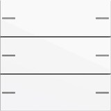 thumbnail of System 55 Tastwippe, KNX, Funkbus, reinweiß, glänzend, Kunststoff, Thermoplast, 575303