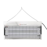 thumbnail of Matamoscas LED de acero inoxidable cepillado Eazyzap de 20 W