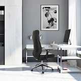 thumbnail of Sillón de oficina profesional VITORO ECO Negro hjh OFFICE