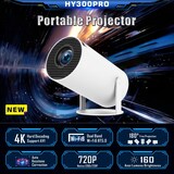 thumbnail of Mini Videoprojecteur Android 11 120 Lumens Portable Avec WIFI6 Et BT5.0 Blanc YONIS