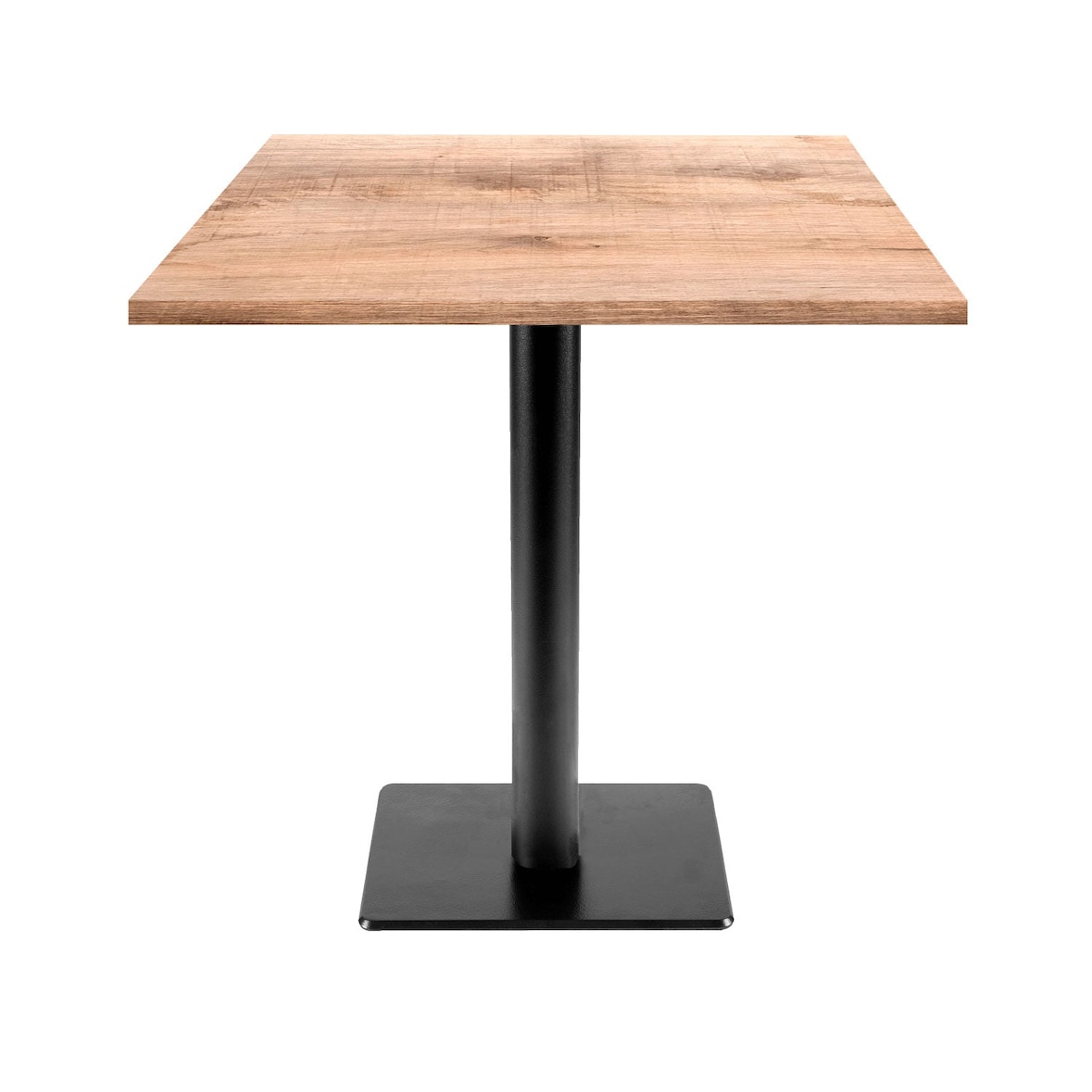 Restootab - Mesa 70x70cm - modelo Milão T tanino natural