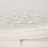 thumbnail of tectake Wicker ligbed met wielen - zwart/beige - 404585