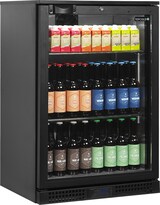 thumbnail of TEFCOLD Backbar-Kühlschrank BA11H 128l Schwarz