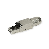 thumbnail of ROLINE feldkonfektionierbarer RJ-45 Stecker Cat.6A (Class EA), STP, silberfarben