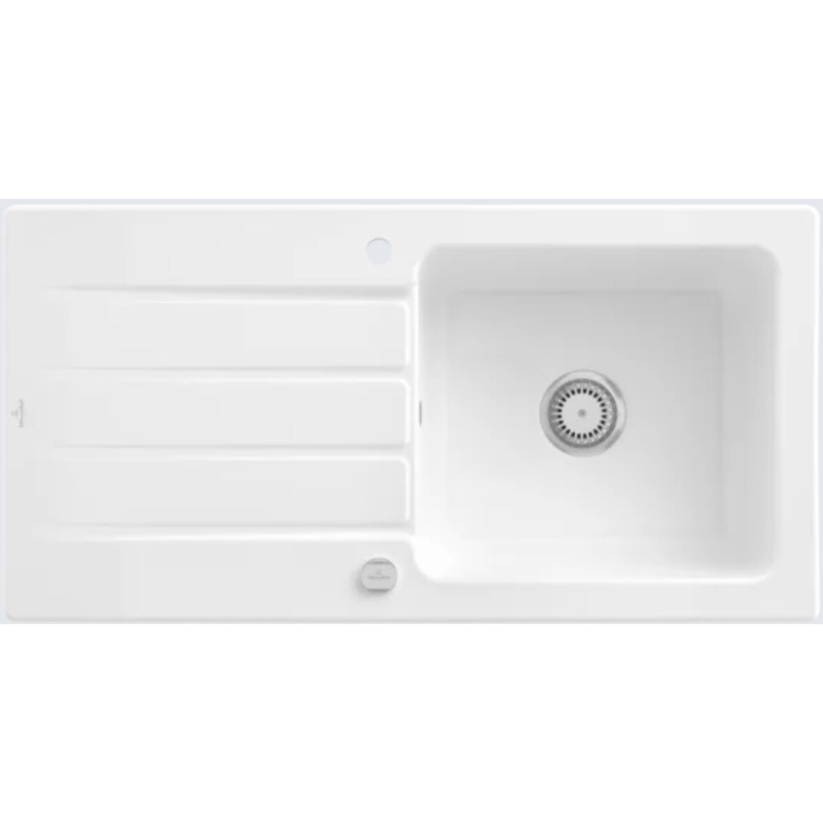 Villeroy&Boch Spülbecken, Küchenspüle Architectura 60 Weiß Alpin CeramicPlus 1000x510mm, Unterschrankbreite 60 cm