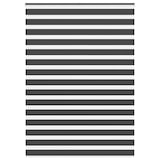 thumbnail of vidaXL Doppelrollo Schwarz 160x200 cm Stoffbreite 155,9 cm Polyester