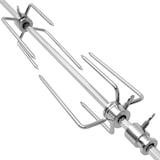 thumbnail of vidaXL BBQ Draaispit met motor staal 1000 mm