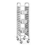 thumbnail of Helloshop26 - Carrello da trasporto 16 contenitori GN acciaio inox 14_0000960