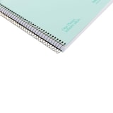 thumbnail of Caderno A4+ capa extra rígida 120H 80G quadriculado 5x5 microperfurado 5 faixas cor Navigator Mint soft