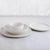 thumbnail of Bidasoa Fosil Plato Llano Porcelana Blanco 21,3x21,2x2,2cm