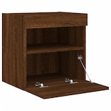 thumbnail of vidaXL TV-Wandschrank mit LED-Leuchten Braun Eichen-Optik 40x30x40 cm