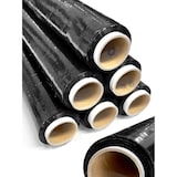 thumbnail of Film para Embalar Industrial, Manual, Mudanzas y Envios | Retractil | Negro | 50cm x 200 Metros |  Pack 6 Rollos -