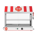thumbnail of Royal Catering - Royal Catering Cuiseur à Vapeur Pour Hot Dogs 300 saucisses + 100 pains, 2 400 W, 30-110 °C, Soupape De Vidange, Inox, Verre