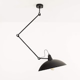 thumbnail of Schwarze Deckenlampe Wohnzimmer Leuchte Decke