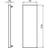 thumbnail of OBO Bettermann Endstück GS-E70210RW 6278070