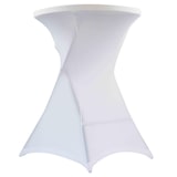 thumbnail of Tavolino pieghevole e copritavolo bianco