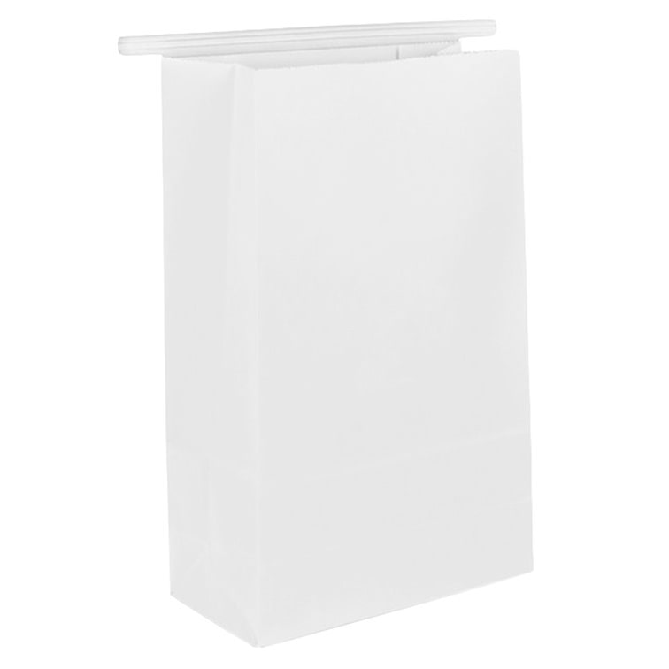 MONOUSO - Sacchetto SOS Bianco con chiusura 15+7x23cm (1000 Pezzi)