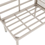 thumbnail of Merax Garten-Lounge-Set für 8 Personen, Ecksofa mit 2 Sesseln & Tisch, 10 cm dicke Sitzkissen, wetterfestes Stahlgestell, Seilgeflecht-Design, Beige