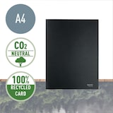 thumbnail of Carpeta de 3 solapas de cartón Leitz Recycle. 100% reciclable. DIN A4, negro.