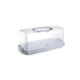 thumbnail of Porte gateaux rectangle 36x16x13,30 cm -  Transparent / Cristal Rectangulaire Plastique Ibili 36.00x16.00 cm