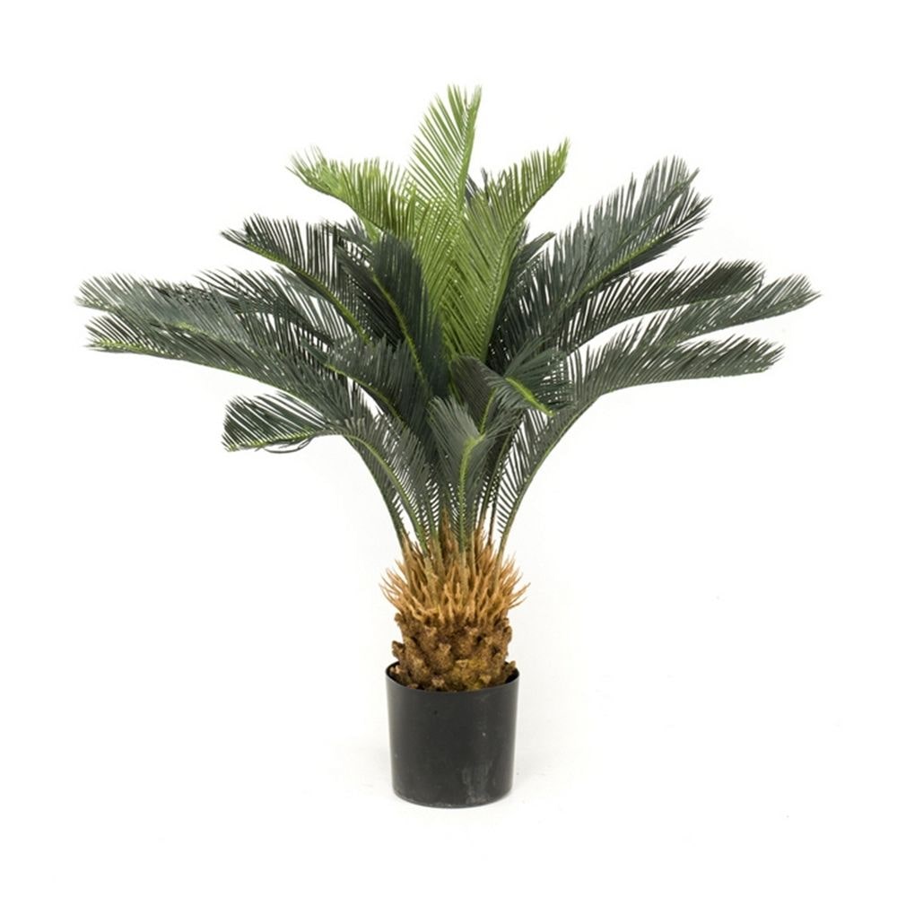 Árbol palmera CYCA BASIC Altura 95 cm 24 hojas