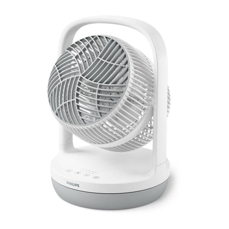 Philips CX2050/00 Serie 2000 Ventilatore da Tavolo 3 Velocità 2 Modalità Timer SilentWings Bianco