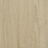 thumbnail of vidaXL Couchtisch Sonoma-Eiche 100x50x45 cm Holzwerkstoff und Metall