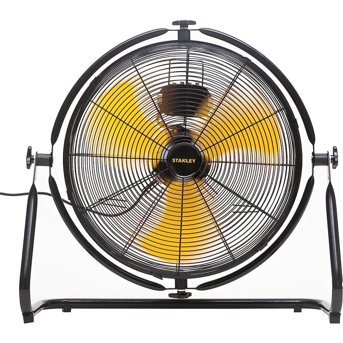 Vloerventilator Evelina - 35cm - 3 snelheden - Zwart