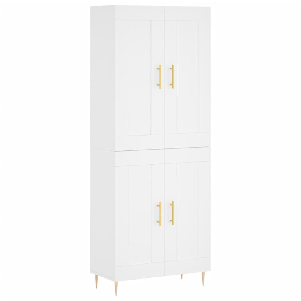Helloshop26 - Buffet Sideboard Kommode Kleiderschrank Aufbewahrungsmöbel Organizer Küche Wohnzimmer Lounge hoch 69,5 x 34 x 180 cm 02_0032521