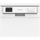 thumbnail of Sharp QW-HS12F47EW-DE Freistehender Geschirrspüler / 45 cm / E / 13 Maßgedecke / 3 Programme mit 50 min. Kurzprogramm / Weiß
