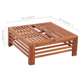 thumbnail of vidaXL Sonnenschirmständer-Verkleidung aus Holz