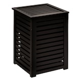 thumbnail of FIVE - Cesto portabiancheria in legno da 65 litri in nero