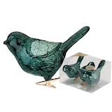 thumbnail of 3 Christbaumschmuck Vögel auf Clip 9cm Kunststoff Christbaumkugeln Große Weihnachtskugeln Weihnachtsbaum Deko Weihnachtsbaumschmuck Uni Dunkelgrün