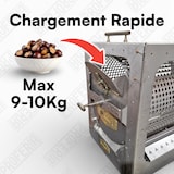 thumbnail of Grilloir à châtaignes / Marronnière professionnelle à gaz – 9-10 kg – REVOGRILL