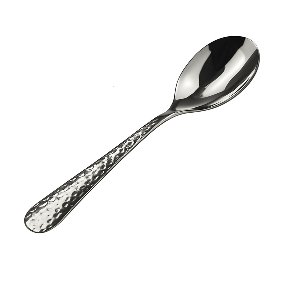 Solex Lena Vorlegeset 1 Stück Servierlöffel in Hammerschlagoptik aus Edelstahl
