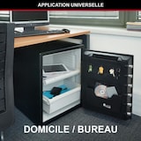 thumbnail of Coffre-fort -   - Ignifuge et Etanche - XXL 56,6L - Combinaison électronique MASTER LOCK