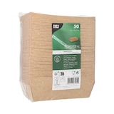 thumbnail of 50 Snacktrays, Pappe "pure" 3,5 cm x 7 cm x 12 cm braun