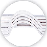 thumbnail of Set van 10 ligstoelen Havana wit