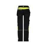 thumbnail of DASSY® Shanghai Stretch-Arbeitshose, Holster+Kniepolster, EN 14404, OEKO-TEX® schwarz/neongelb 58 STANDARD