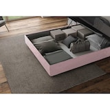 thumbnail of Letto Matrimoniale King size Adele 190x190 rete e contenitore glicine